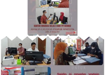 Sambut Hari Bhakti Imigrasi ke 73, Imigrasi Kelas II Non TPI Kerinci Gelar Layanan Simpatik Sabtu & Minggu