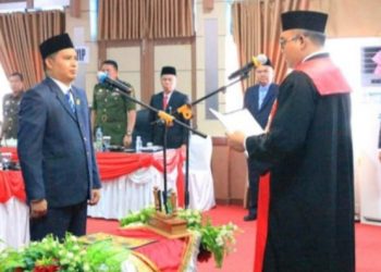 DPRD Sungai Penuh Gelar Rapat Paripurna Pengambilan Sumpah untuk 2 Anggota Dewan