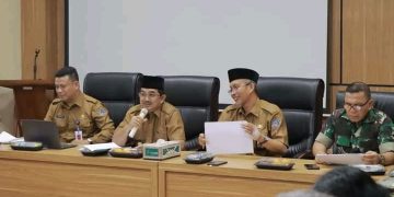 Bupati Pimpin Rapat Pelaksanaan Konvergensi Percepatan Penurunan Stunting Kabupaten Tanjab Barat