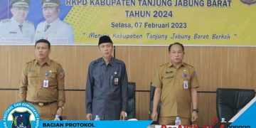 Sekda Hadiri Acara Konsultasi Publik RKPD Kabupaten Tanjung Jabung Barat Tahun 2024