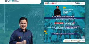 Rayakan HUT ke-25, Kementrian BUMN akan Gelar Jalan Sehat di Alun-alun Kota Kuala Tungkal