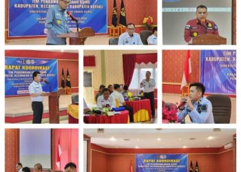 Imigrasi Kelas II B Kerinci Gelar Rapat Koordinasi TIMPORA