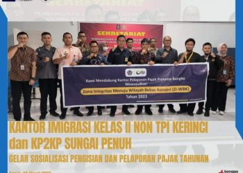 Imigrasi Kelas II Non TPI Kerinci Gelar Sosialisasi Pengisian dan Pelaporan Pajak Tahunan