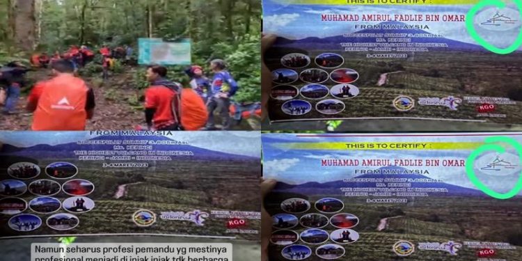 Bawa 16 WNA Mendaki Gunung Kerinci, Pemandu Minta Maaf