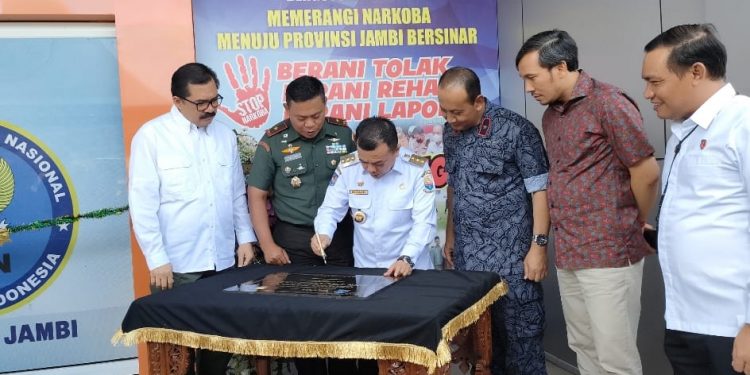 Gubernur Al Haris Resmikan Gedung BNN Provinsi Jambi