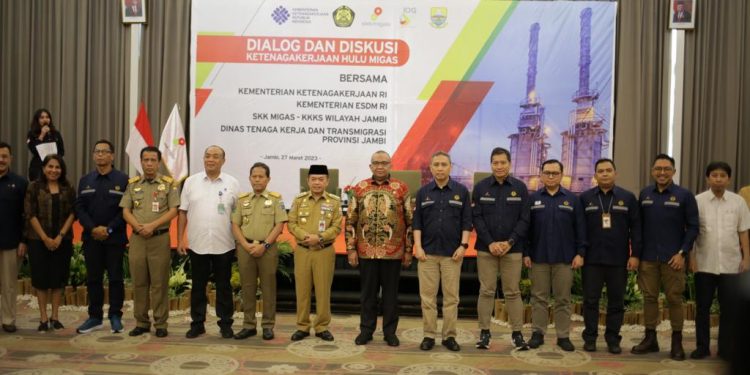 SKK Migas – KKKS Wilayah Jambi Gelar Dialog dan Diskusi Bersama Wamenaker RI