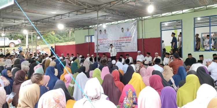 Gubernur Al Haris Safari Ramadan di Desa Terpencil Seko Besar Sarolangun