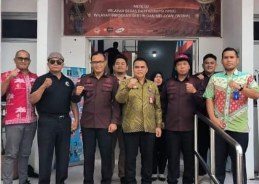 Imigrasi Kelas II Non TPI Kerinci Terima Kunjungan Tim Devisi Keimigrasian Jambi