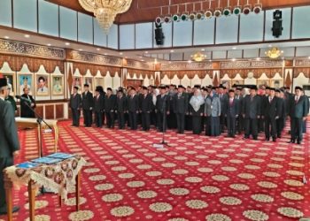 Sekda Lantik Ratusan Pejabat Eselon III dan IV Pemprov Jambi: Berikut Nama-namanya
