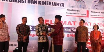 Wagub Abdullah Sani Hadiri Pisah Sambut Kakanwil BPN Provinsi Jambi