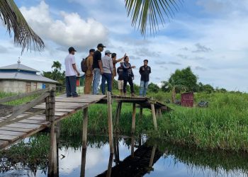 Ketua Komisi II DPRD Tanjab Barat Turun Ke Lokasi Banjir Bramitam