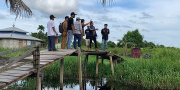 Ketua Komisi II DPRD Tanjab Barat Turun Ke Lokasi Banjir Bramitam