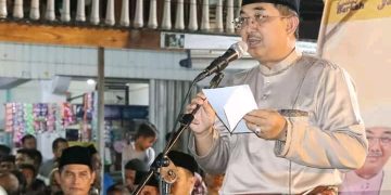 Bupati Tanjab Barat Dampingi Gubernur Jambi Pada Pembukaan Festival Arakan Sahur Ramadan
