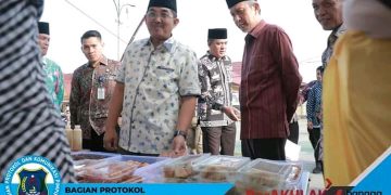 Anwar Sadat Tinjau Pasar Bedug Ramadhan di Alun-alun Kota Kuala Tungkal