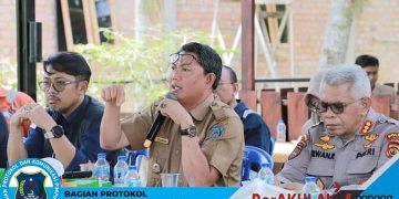 Wabup Tanjab Barat Hadiri Sosialisasi Jaminan Keselamatan Operasi Jalur Pipa Gas