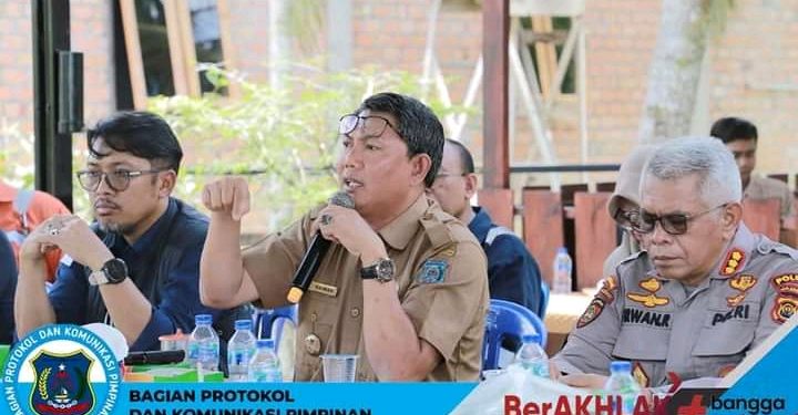 Wabup Tanjab Barat Hadiri Sosialisasi Jaminan Keselamatan Operasi Jalur Pipa Gas