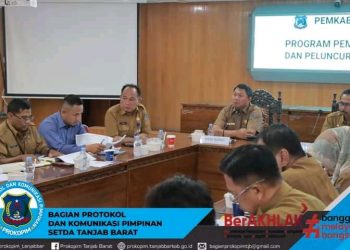 Wabup Tanjab Barat Ikuti Rakor Pimpinan Kementerian/Lembaga Program Pemberantasan Korupsi Pemerintah Daerah