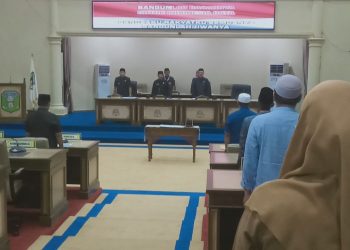 DPRD Gelar Sidang Paripurna LKPJ Kabupaten Sarolangun Tahun 2022