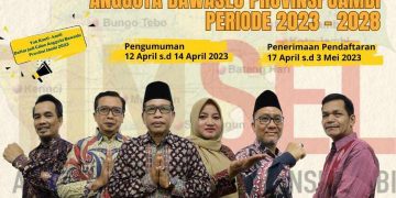 Timsel Bawaslu Provinsi Jambi Buka Pendaftaran Calon Anggota Bawaslu Provinsi Jambi