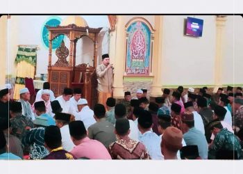 Gelar Safari Ramadhan di Empat Desa Sungai Liuk, Wako Ahmadi : Masyarakat Harus Partisipatif dalam Pengembangan SDM