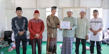 Usai Safari Jumat, Bupati Kunjungi Mushola Ar-Rahman Desa Pematang Lumut