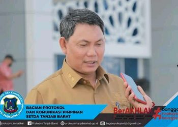 Wakil Bupati Tanjab Barat Hadiri Rakornas Pembentukan Ketahanan di Bidang Ekonomi, Sosial dan Budaya