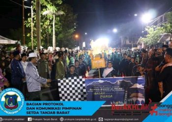 Bupati Tanjab Barat Buka Secara Resmi Festival Arakan Sahur Minggu Ketiga