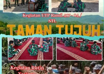 Koramil 04/ STL Turut Promosikan Icon Wisata Yang Ada di Kerinci