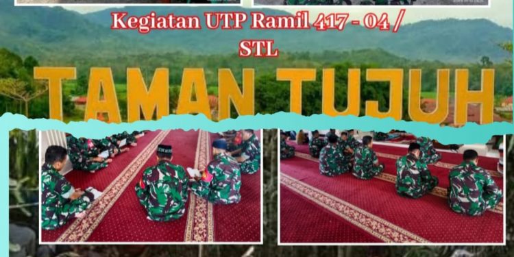 Koramil 04/ STL Turut Promosikan Icon Wisata Yang Ada di Kerinci