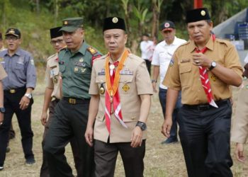 Sekda Alpian Bukan Raimuna Pramuka Kwarcab Sungai Penuh