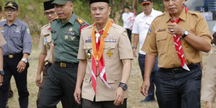 Sekda Alpian Bukan Raimuna Pramuka Kwarcab Sungai Penuh