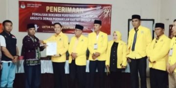 DPD Partai Golkar Sungai Penuh Daftarkan Bacaleg Ke KPU, Fikar Azami: Kita Targetkan 5 Kursi