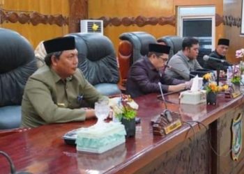 DPRD Tanjabbar Gelar Paripurna Ketiga, Penyampaian Tanggapan Bupati dan Penetapan Pansus Ranperda RTRW
