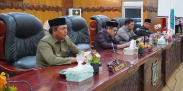 DPRD Tanjabbar Gelar Paripurna Ketiga, Penyampaian Tanggapan Bupati dan Penetapan Pansus Ranperda RTRW