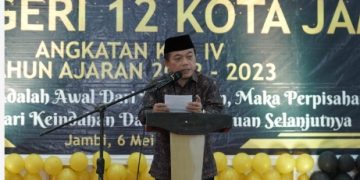 100 Persen Siswa-Siswi SMAN 12 Kota Jambi Dinyatakan Lulus, Ini Pesan Gubernur Al Haris