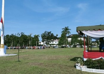 Gubernur Jambi Al Haris Pimpin Upacara Hardiknas 2023