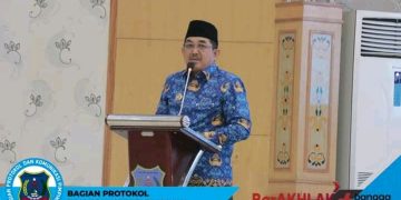 Bupati Buka Secara Resmi Rakor Rembuk Stunting Percepatan Penurunan Stunting Kabupaten Tanjab Barat Tahun 2023