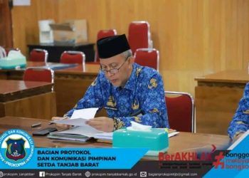Sekda Tanjab Barat Ikuti Rakor Pendendalian Inflasi Daerah Menjelang HBKN Idul Adha Tahun 2023