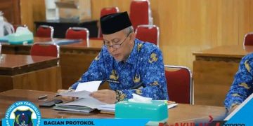 Sekda Tanjab Barat Ikuti Rakor Pendendalian Inflasi Daerah Menjelang HBKN Idul Adha Tahun 2023