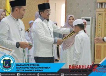 Bupati Hadiri Wisuda Tahfidz Qur’an ke V Yayasan Al Hikmah Kuala Tungkal Tahun 2023