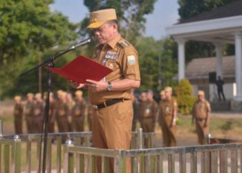 Pimpin Apel Gabungan ASN Muaro Jambi, Ini Pesan Gubernur Jambi Al Haris