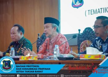 Sekda Tanjab Barat Buka Rakor dan Rekonsiliasi Penertiban Aset/BMD