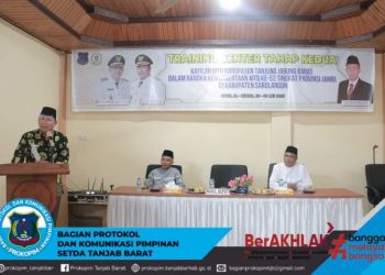 Wakil Bupati Tanjab Barat Buka TC Tahap Dua Qori Qoriah Dalam Rangka Ikut Serta MTQ ke-52 Tingkat Provinsi Jambi
