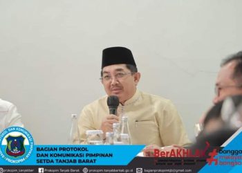Bupati Tanjab Barat Hadiri Rakor Tindaklanjut Permasalahan Konflik Masyarakat 9 Desa dengan PT DAS