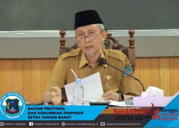 Sekda Tanjab Barat Buka Rakor OPD Lingkup Bidang Perekonomian dan Pembangunan Tahun 2023