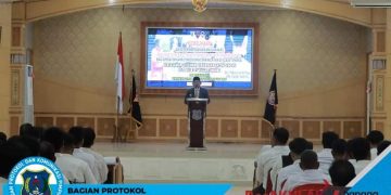 Bupati Tanjab Barat Buka Secara Resmi Diklat BST-KLMSKK 30/60 mil Bagi Operator Kapal Tradisional dan Nelayan