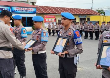 4 Anggota Polisi Polres Kerinci Diberhentikan Tidak Dengan Hormat