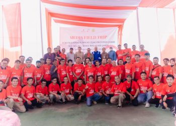 Forum Jurnalis Migas Jambi Kunjungi Jindi South Jambi B COD., Ltd