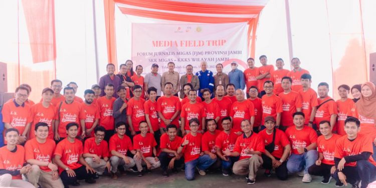 Forum Jurnalis Migas Jambi Kunjungi Jindi South Jambi B COD., Ltd