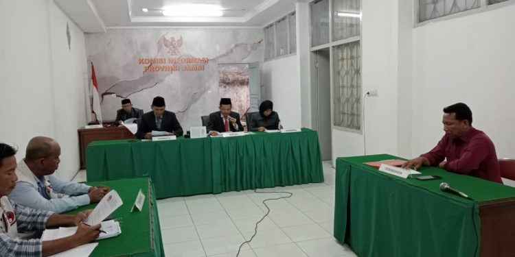 Sengketa Informasi Kades Kampung Baru Vs PKN, Komisi Informasi Jambi Kabulkan Sebagian Permohonan yang Diajukan PKN
